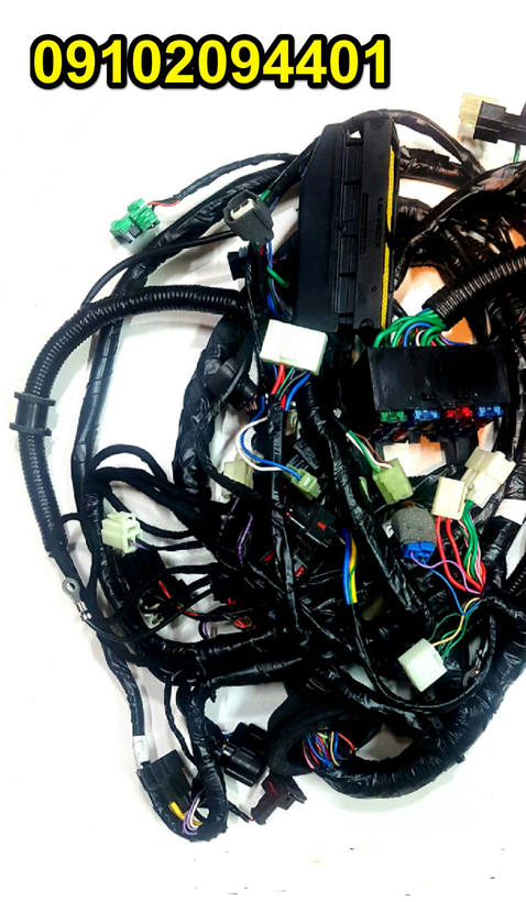سیم کشی ایسیو تا موتور نیسان زیمنس یورو 4 تک سوز با سیم سوزن